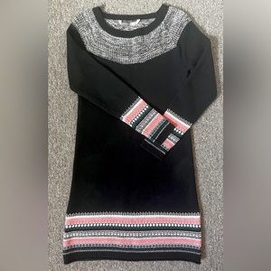 Athleta Fair Isle Cashmere Blend Sweater Dress